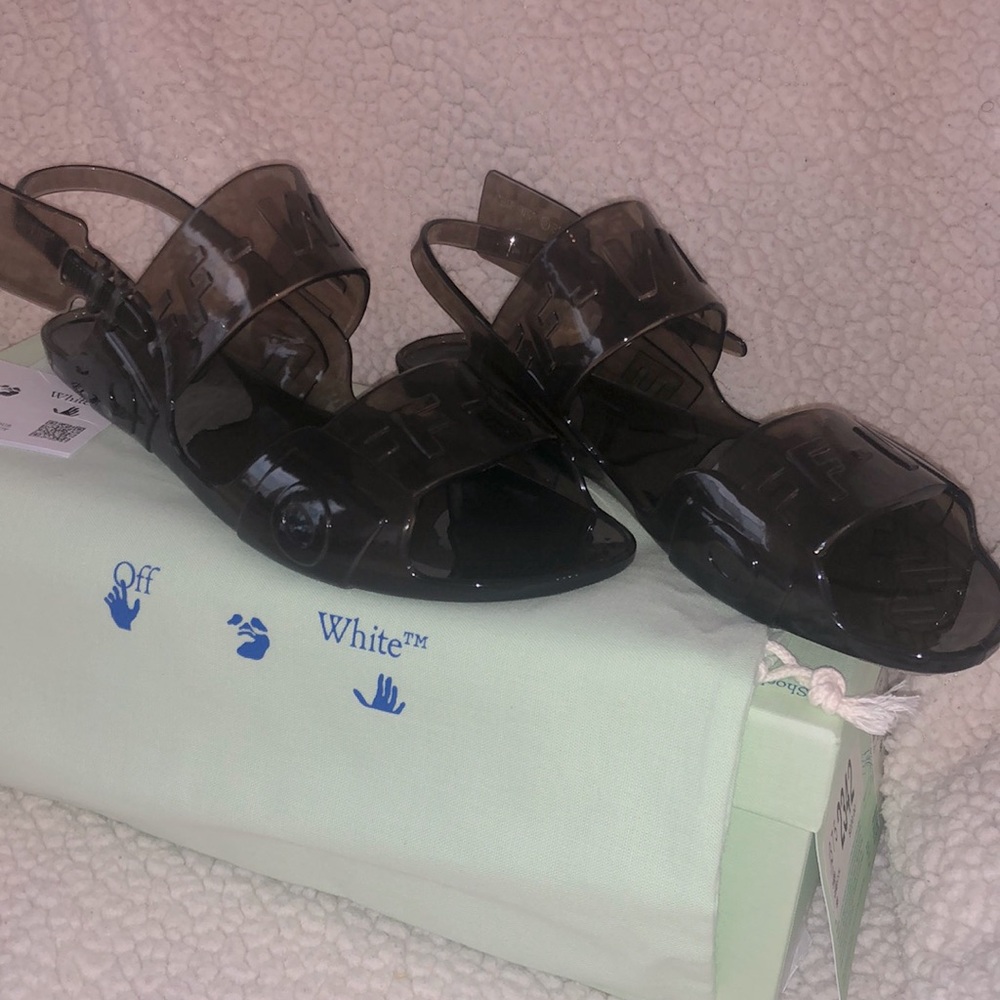 Virgil Abloh OFF-WHITE jelly sandals